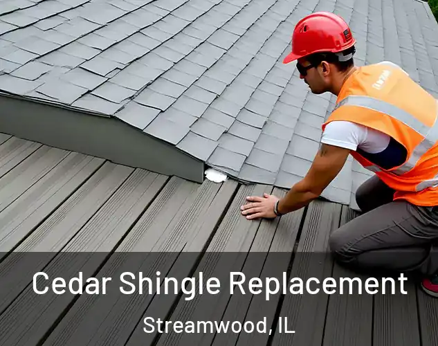  Cedar Shingle Replacement Streamwood, IL