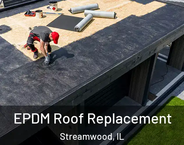  EPDM Roof Replacement Streamwood, IL