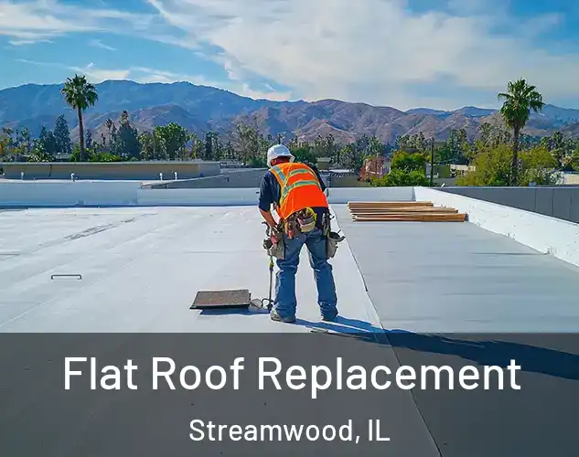  Flat Roof Replacement Streamwood, IL