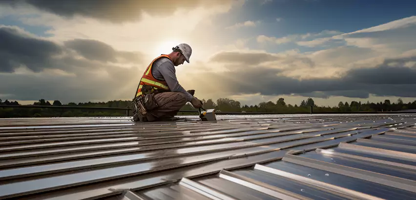 Commercial Roof Restoration in Streamwood