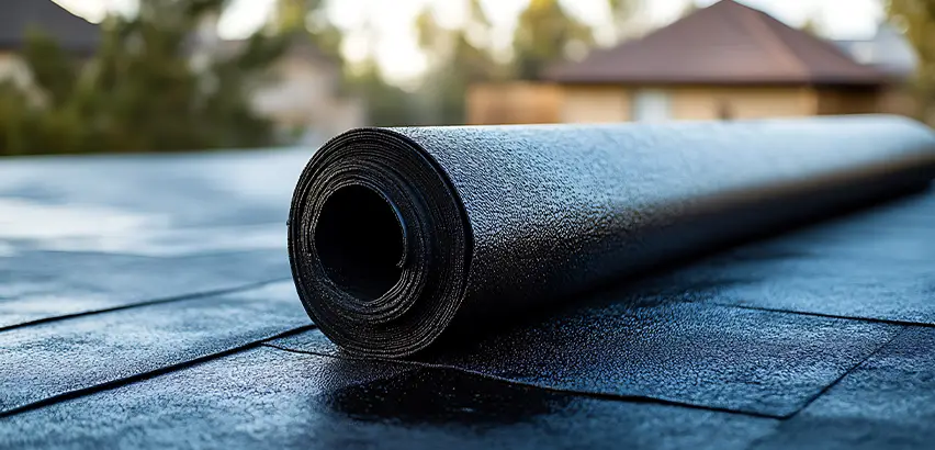 Rubber Flat Roof Replacement in Streamwood