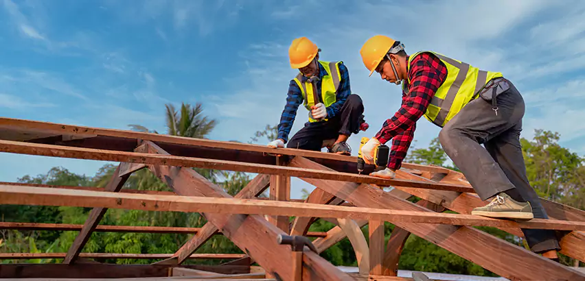 Mobile Home Roof Truss Repair in Streamwood