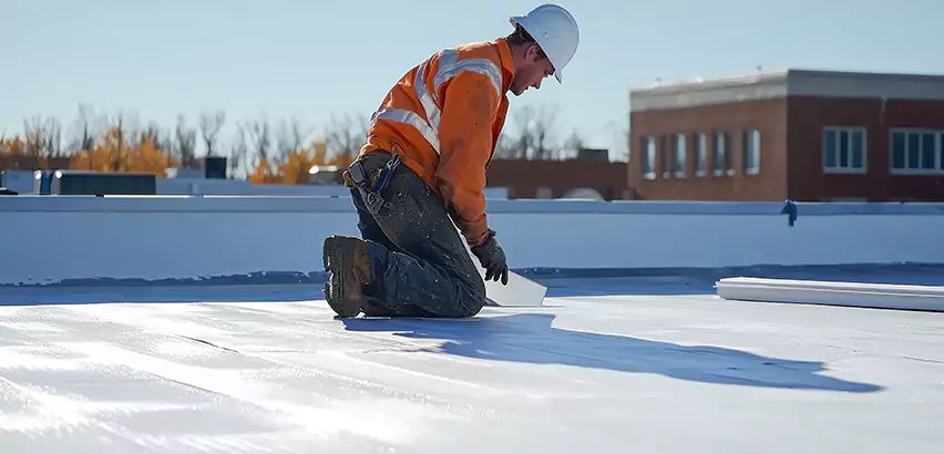 Commercial Roof Coating in Streamwood