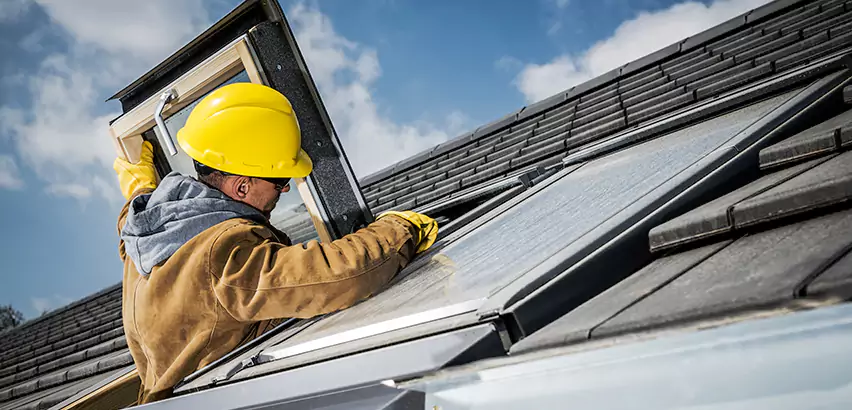 Skylight Flashing Repair in Streamwood
