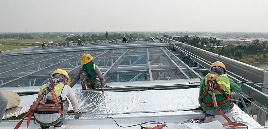 Commercial Roof Installation in Streamwood