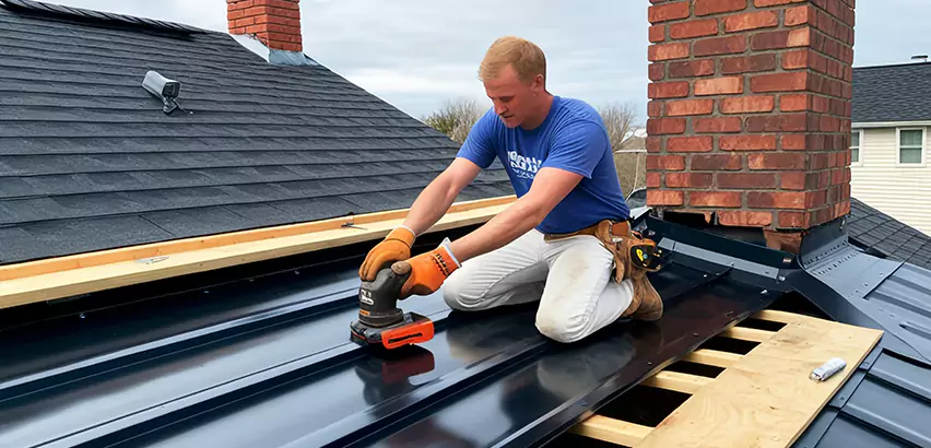 Metal Roof Leak Repair in Streamwood