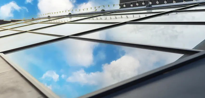 Flat Roof Skylight Installation in Streamwood