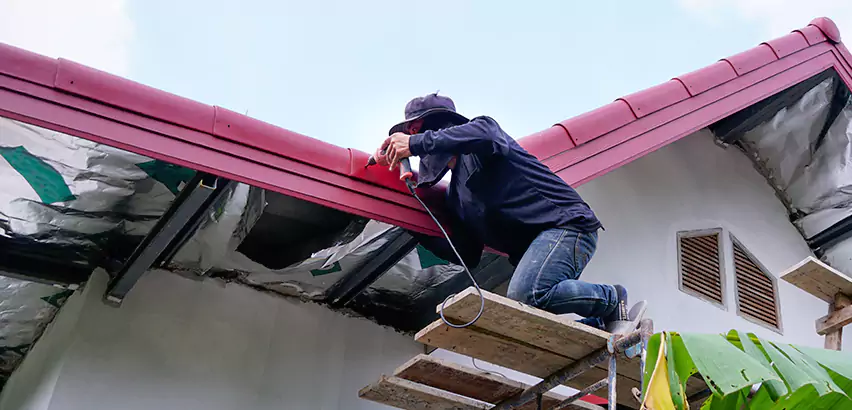 Residential Wind Damage Roof Repair in Streamwood