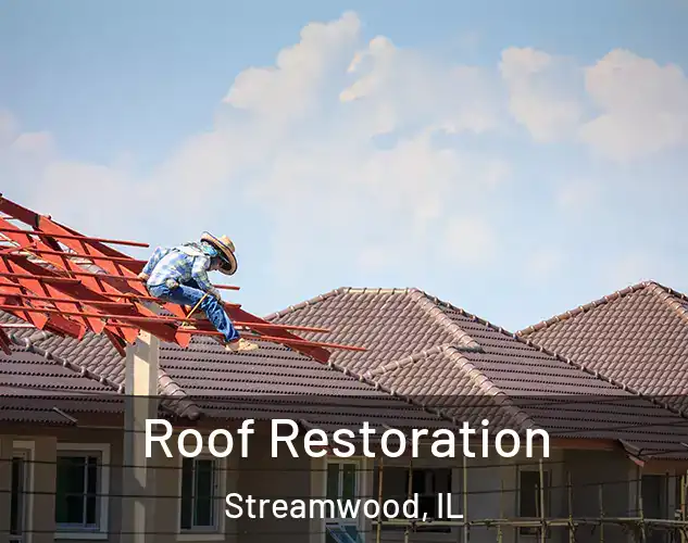  Roof Restoration Streamwood, IL