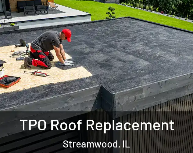  TPO Roof Replacement Streamwood, IL